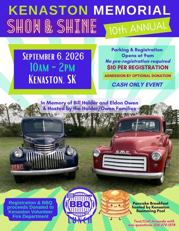 Kenaston Memorial Show & Shine