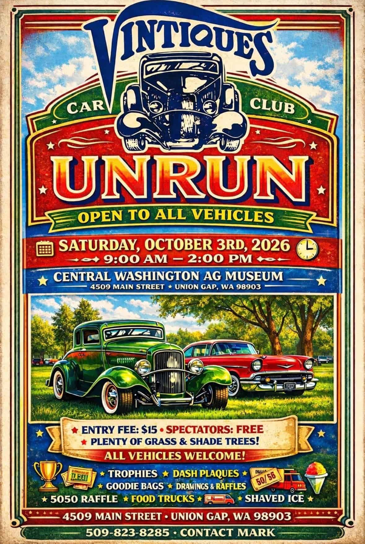 Vintques Car Club Un Run