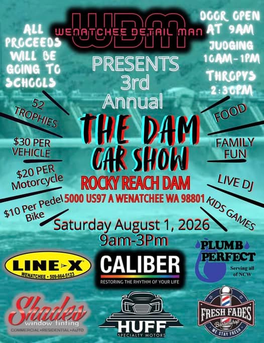3rd Annual The Dam Car Show