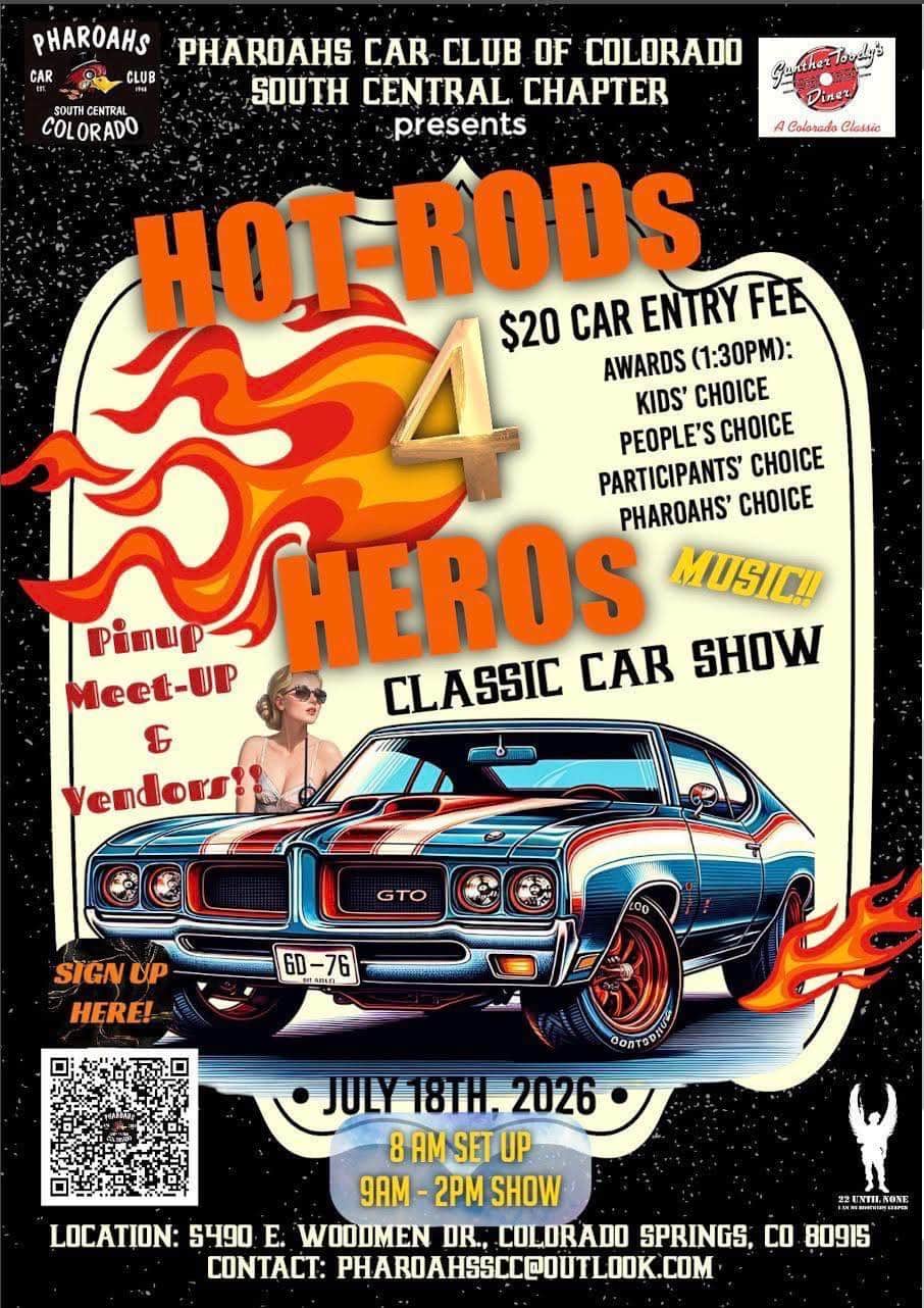 Hot Rods 4 Heroes Classic Car Show