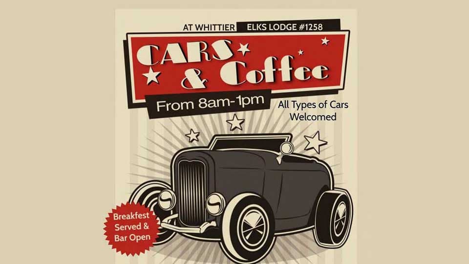 Cars & Coffee @ The Elks Lodge