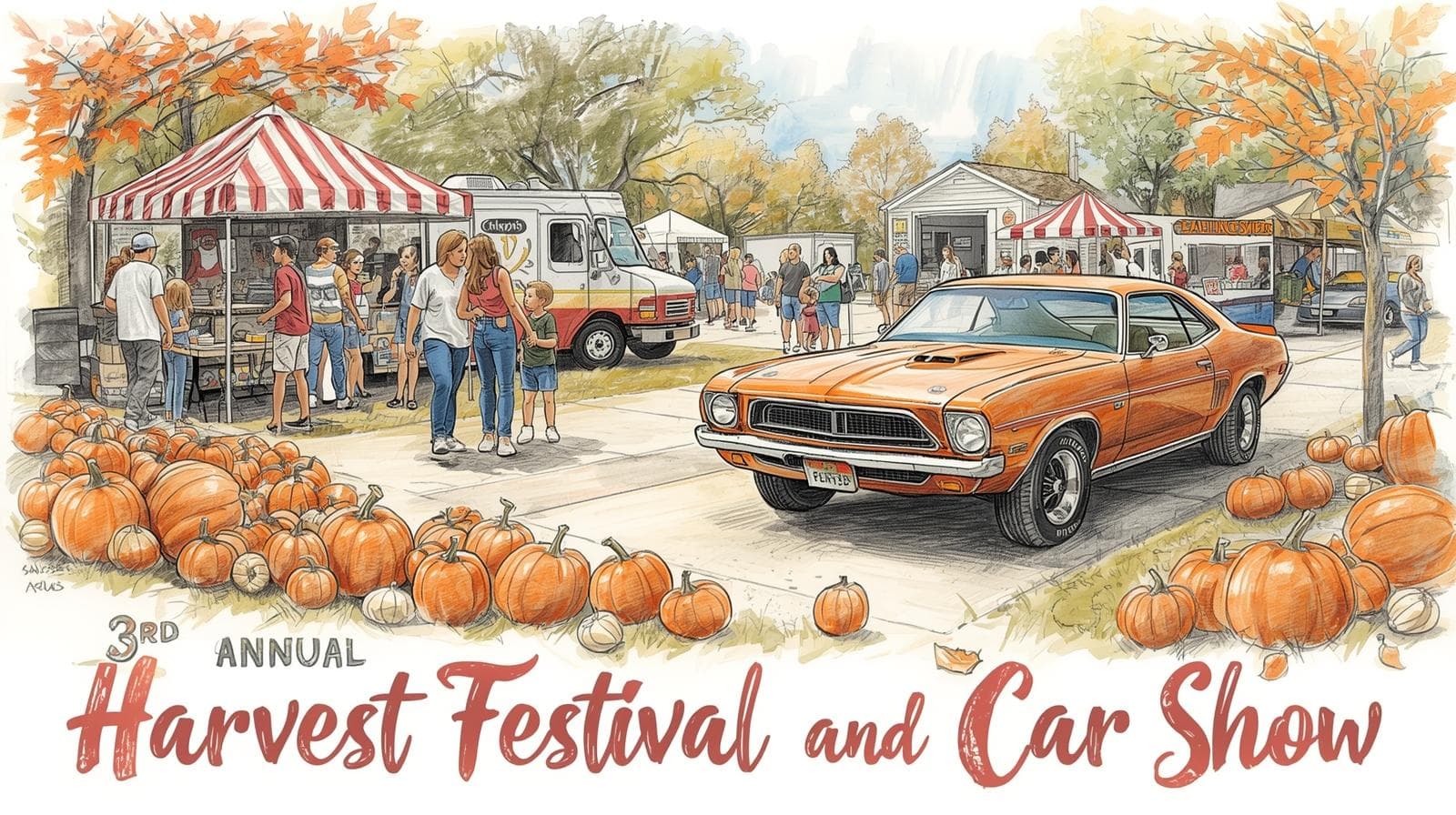 3rd Annual Harvest Festival and Car Show