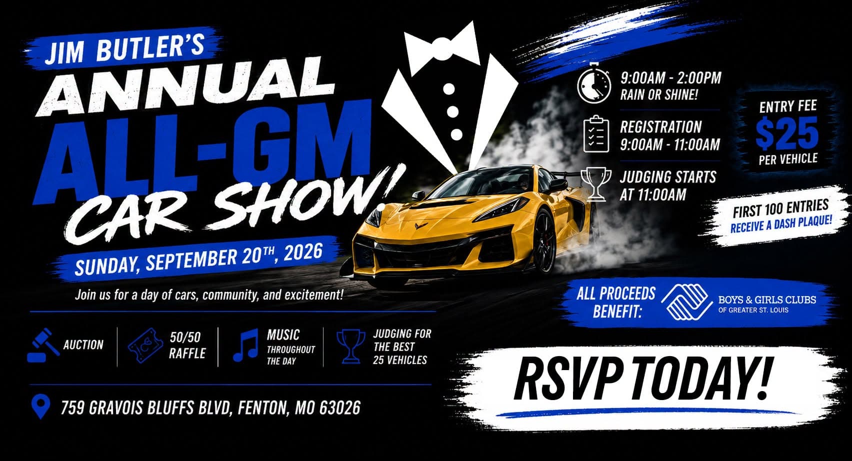 Jim Butler's Annual All-GM Car Show