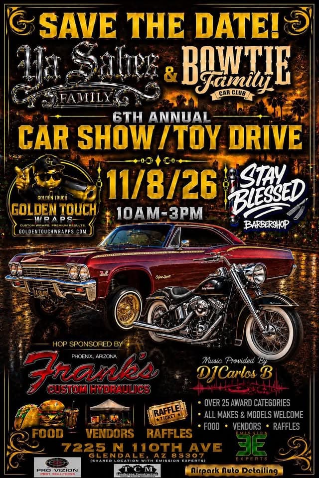 6th Annual Car Show/Toy Drive