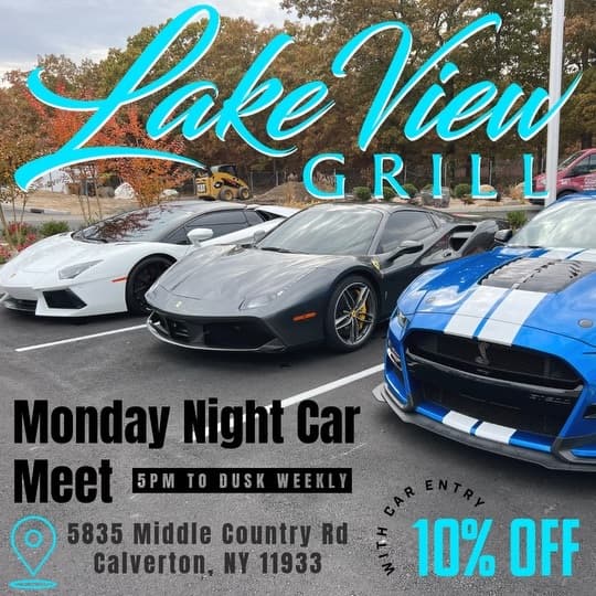 Lake View Grill Monday Night Car Meet