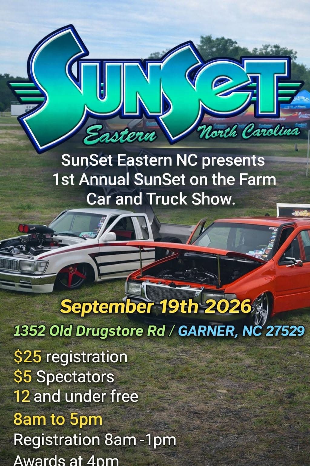 Sunset on the Farm Car & Truck Show