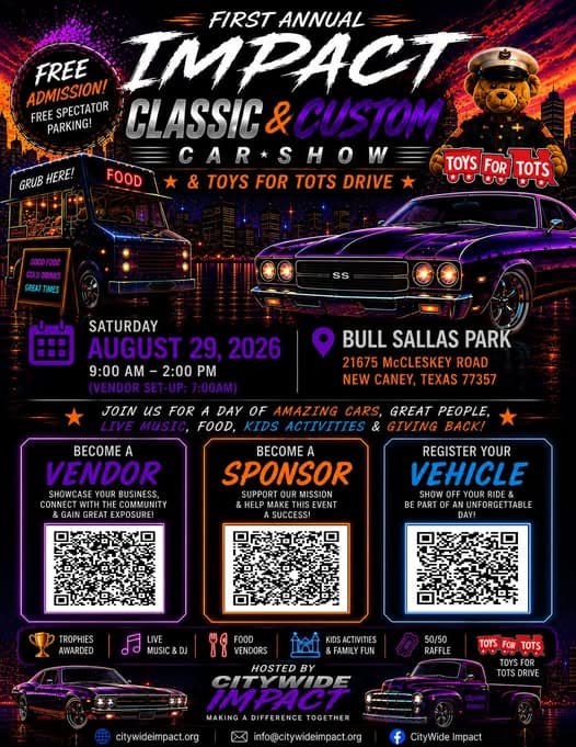 Citywide Impact First Annual Classic & Custom Car Show