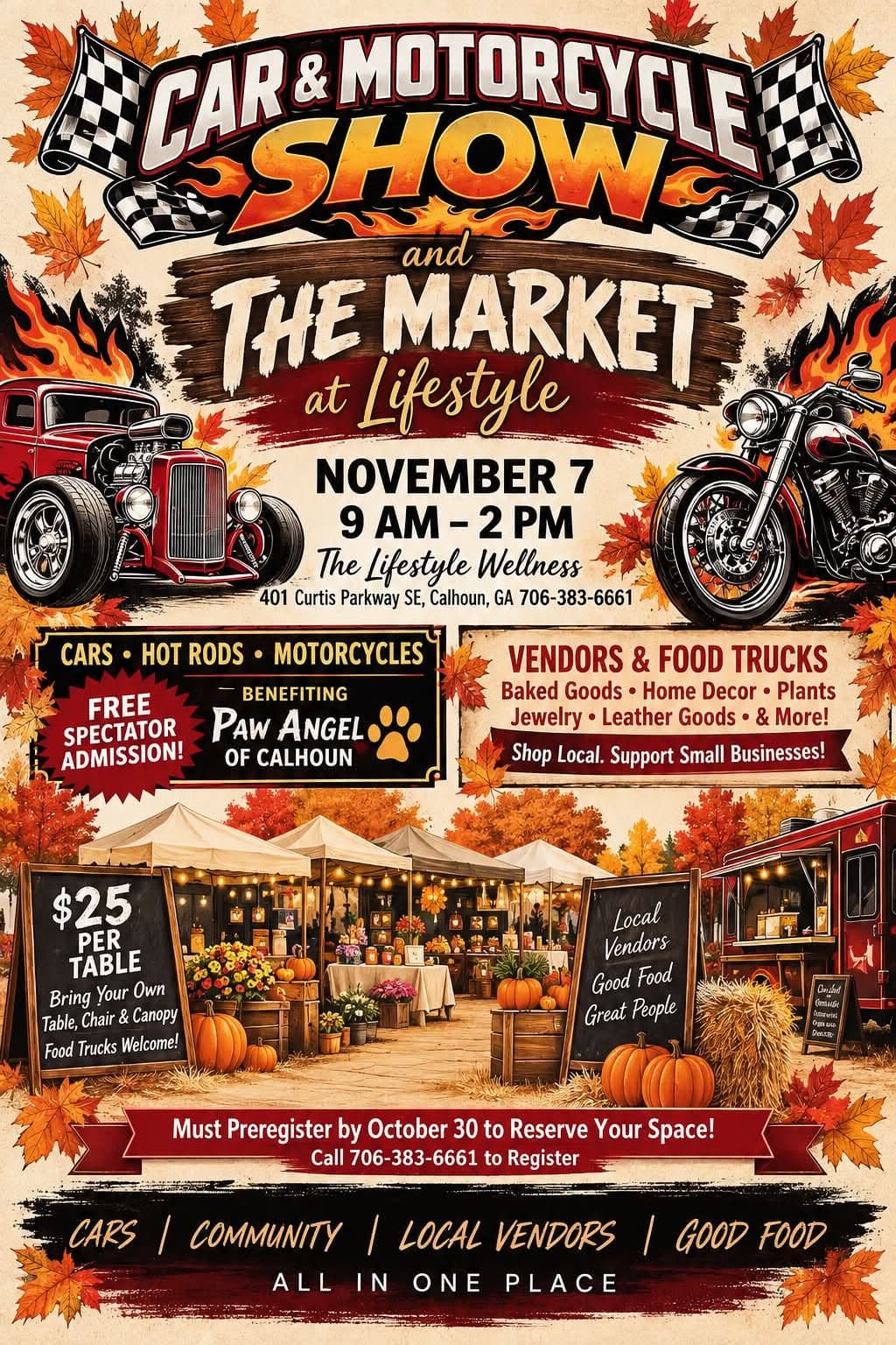 Car & Motorcycle Show and The Market at Lifestyle