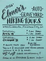 Elmer’s Auto Graveyard Hiking Tours