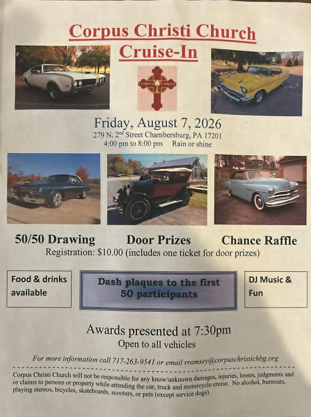 Corpus Christi Church Cruise-In