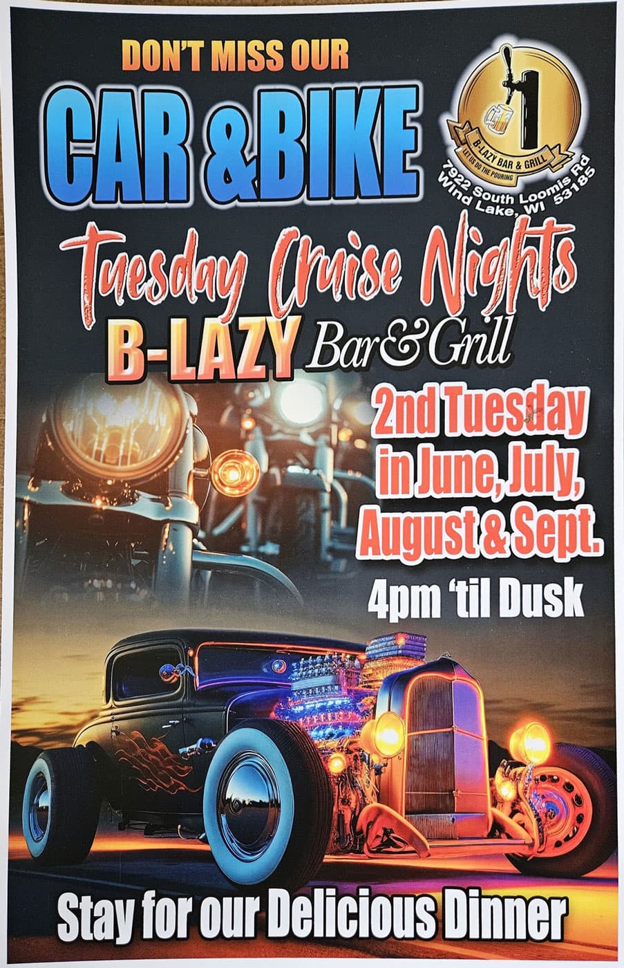 B-Lazy Bar & Grill Car & Bike Cruise Nights