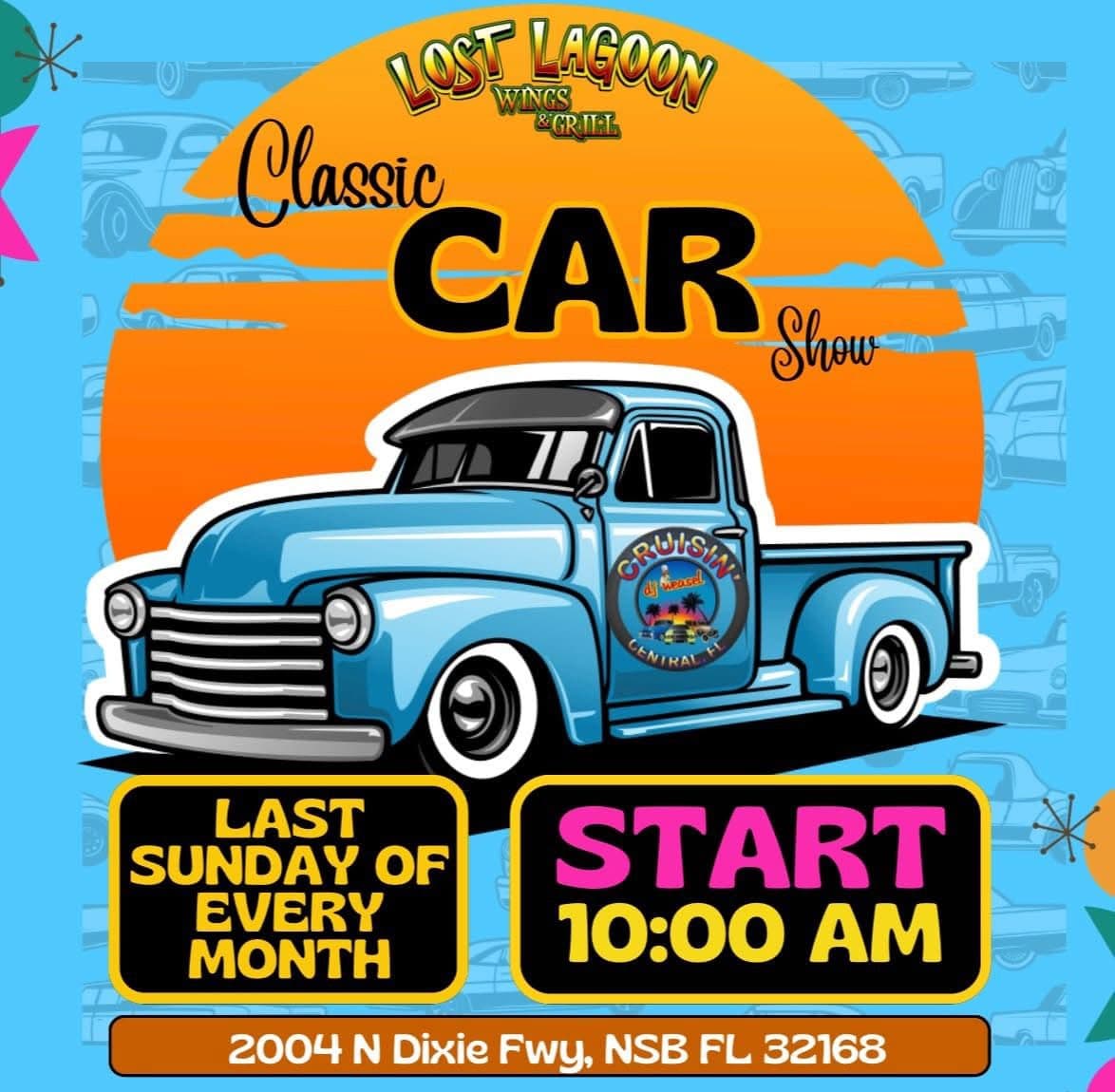 Lost Lagoon Wings & Grill Classic Car Show