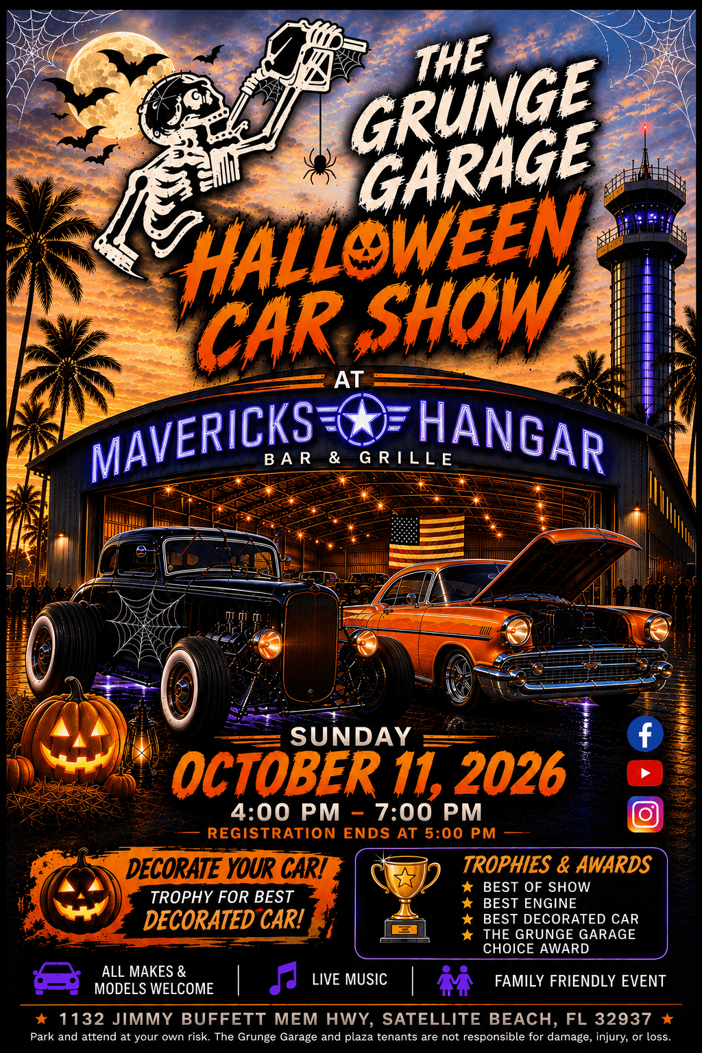 The Grunge Garage Halloween Car Show