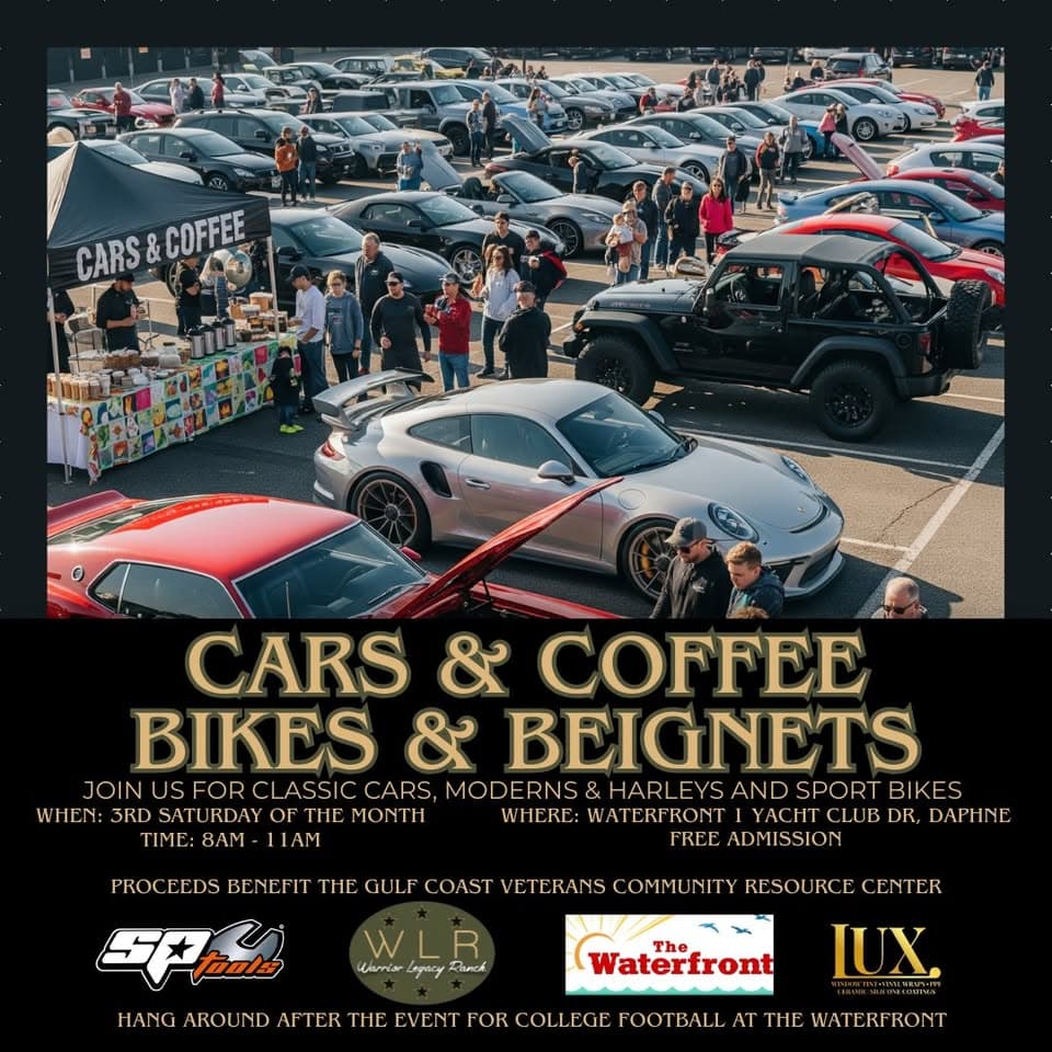 Cars & Coffee, Bikes & Beignets