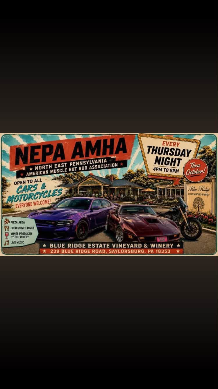 NEPA AMHA Weekly Car Cruise