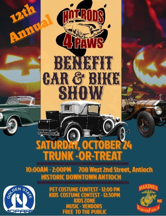 Hot Rods 4 Paws Benefit Car & Bike Show