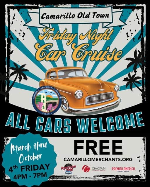 Camarillo Old Town Friday Night Car Cruise