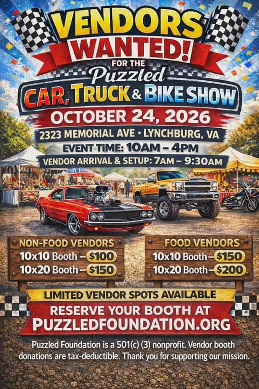 Puzzled Car Truck and Bike show