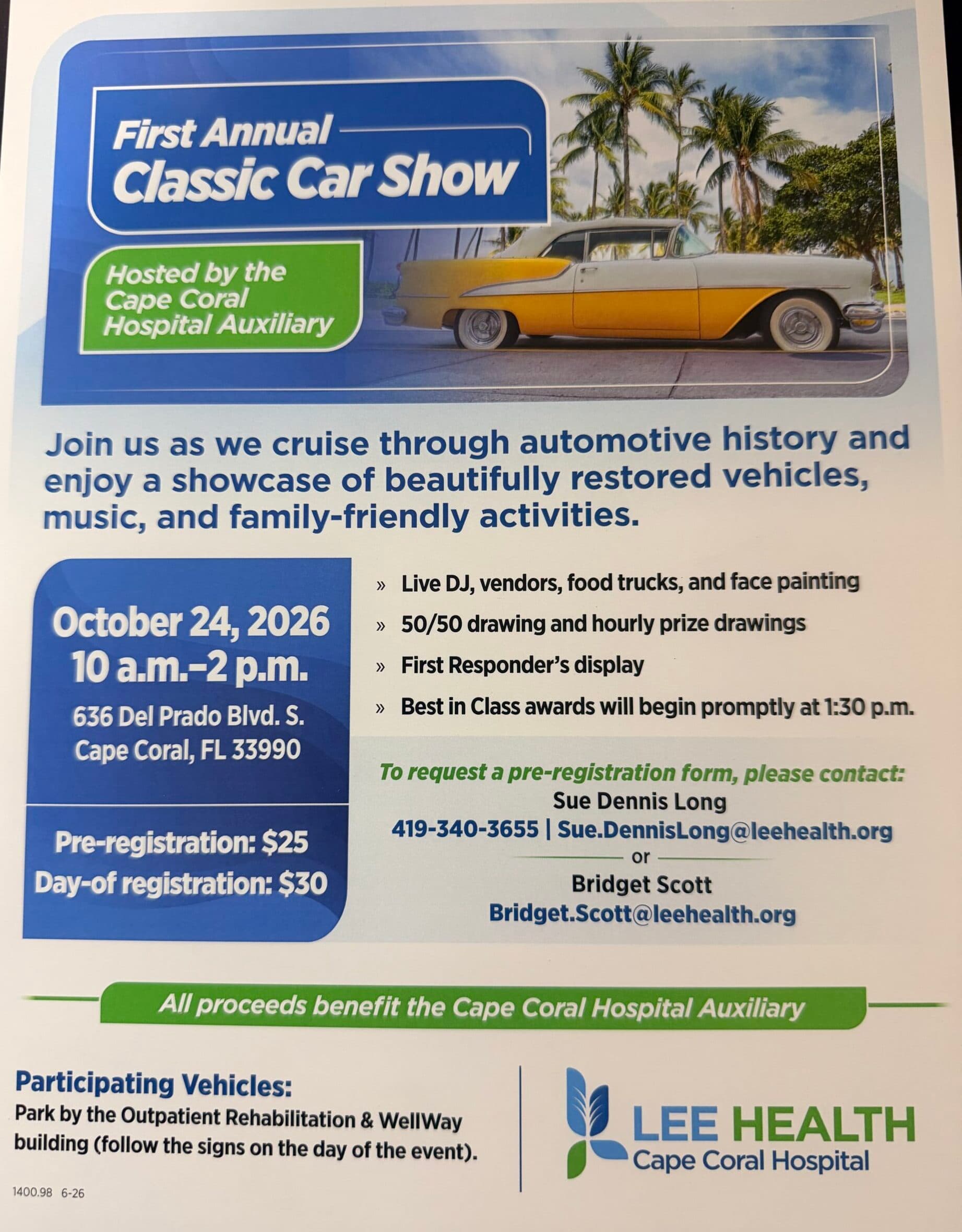 1st Annual Classic Car Show