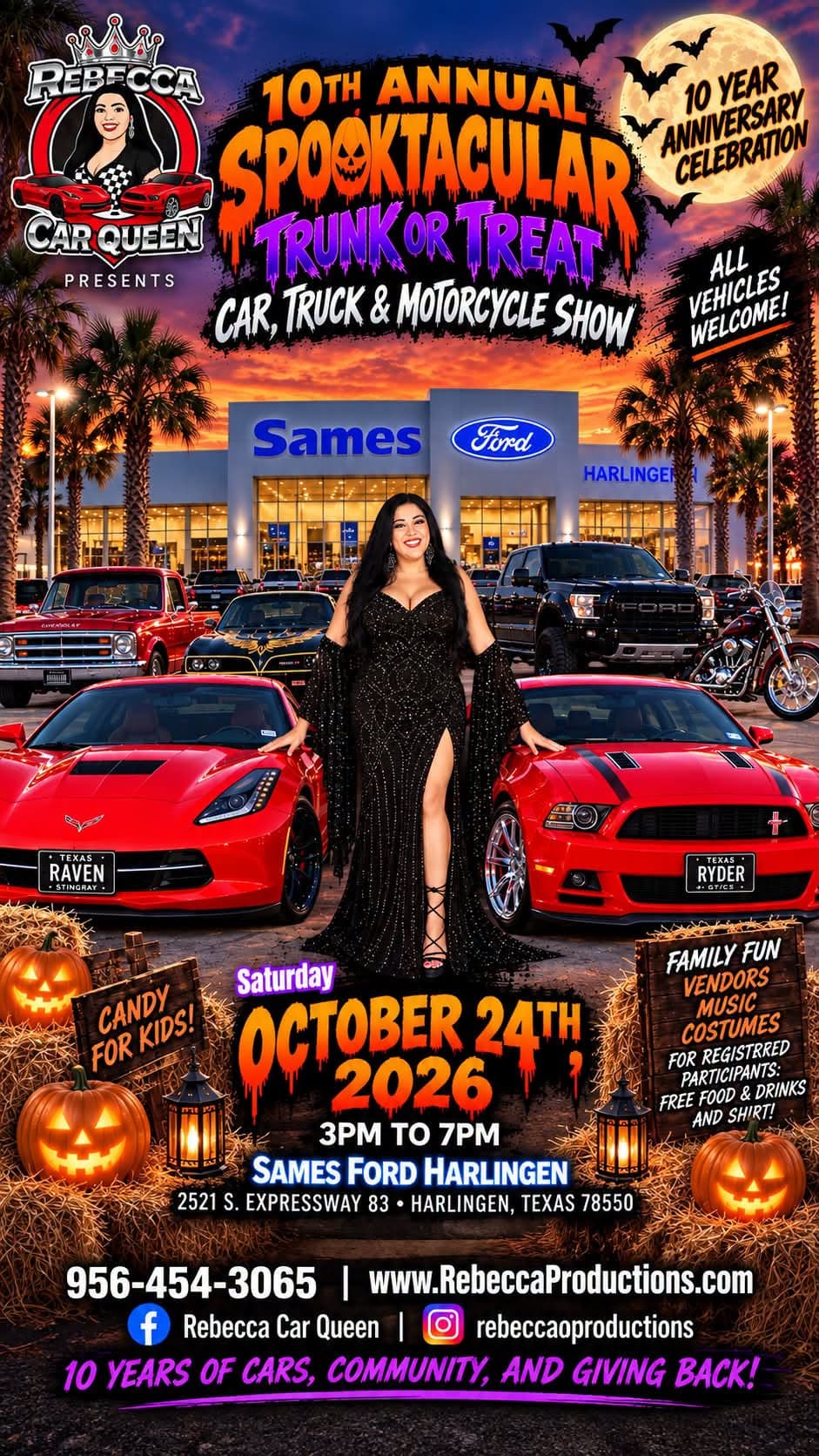10th Annual Spooktacular Trunk or Treat Car, Truck & Motorcycle Show