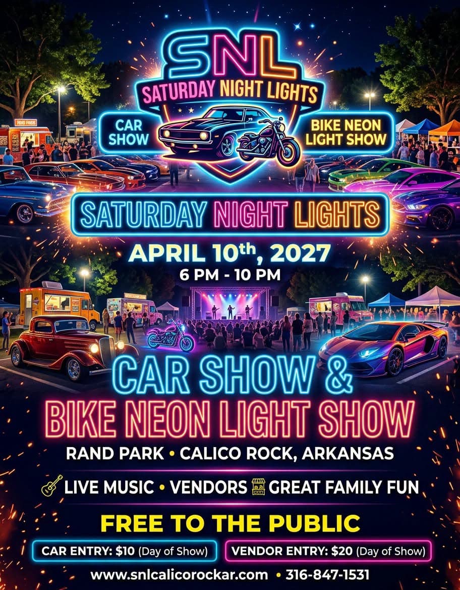 Saturday Night Lights Car Show & Bike Neon Light Show