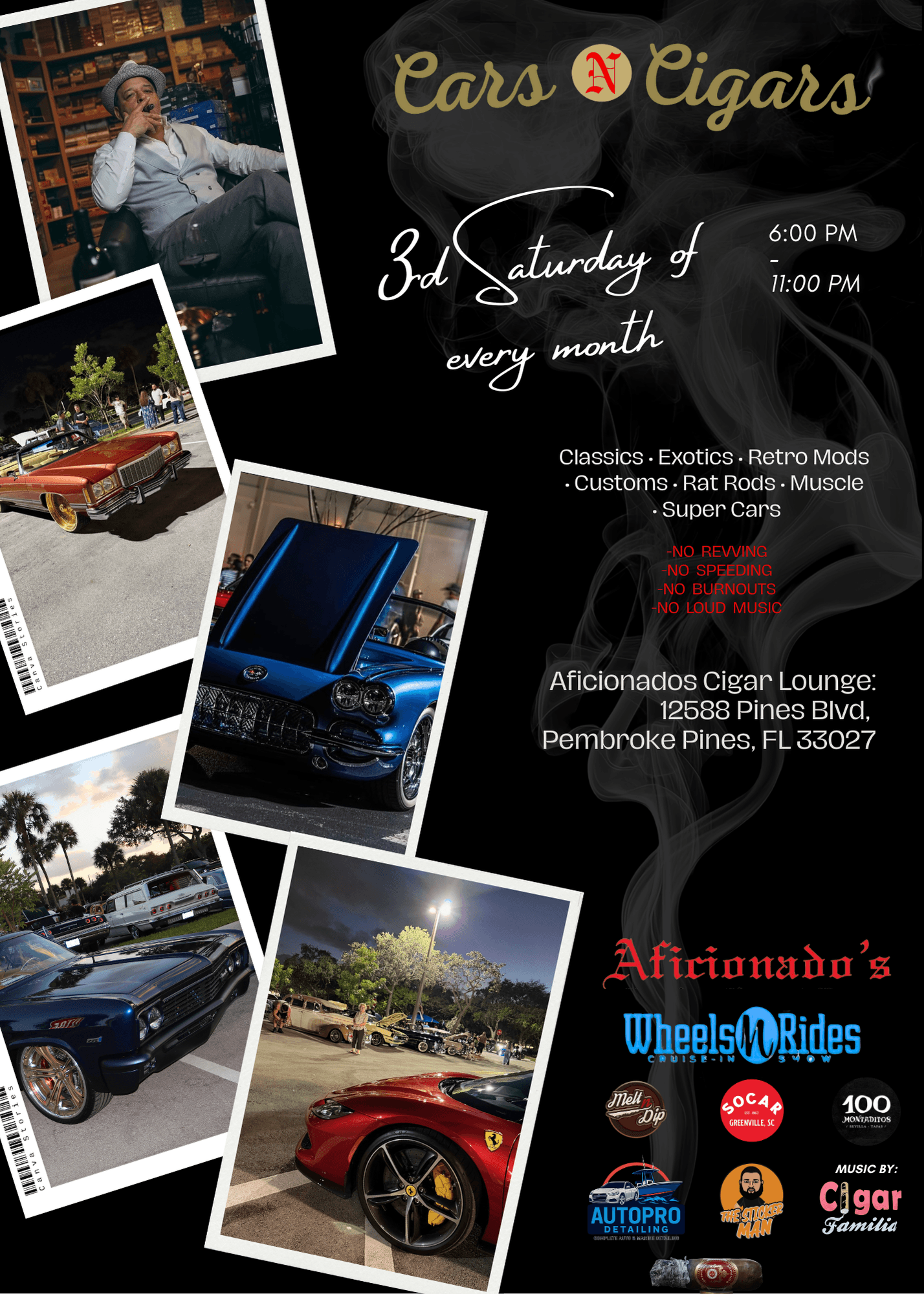 Cars N Cigars Pines