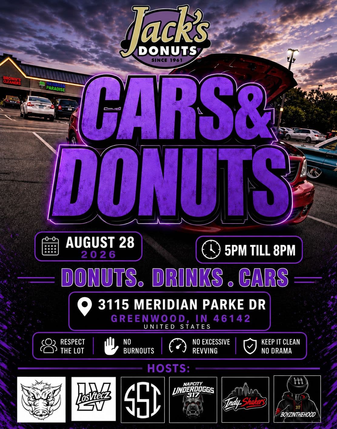 Jack’s Donuts Cars & Donuts