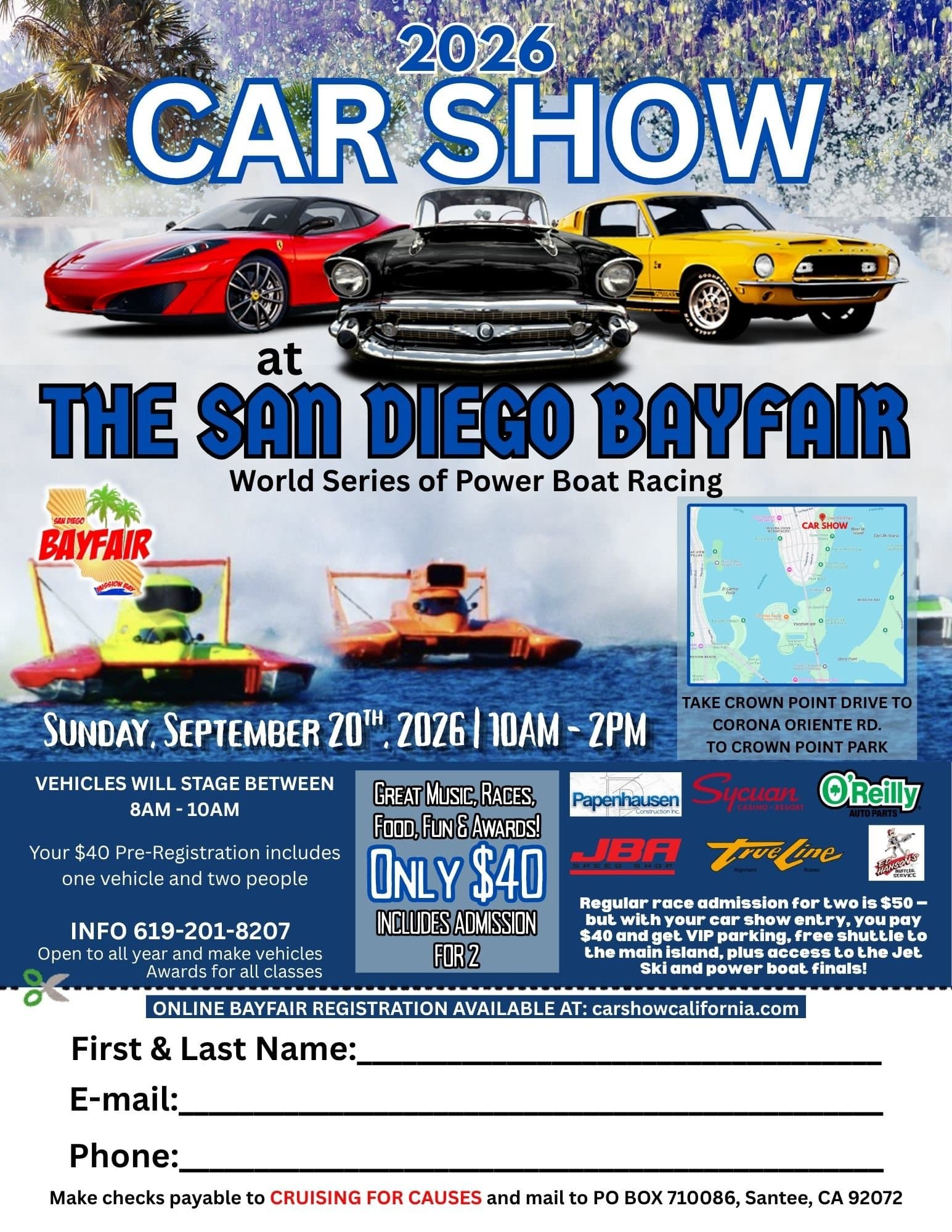 Car Show at San Diego BayFair