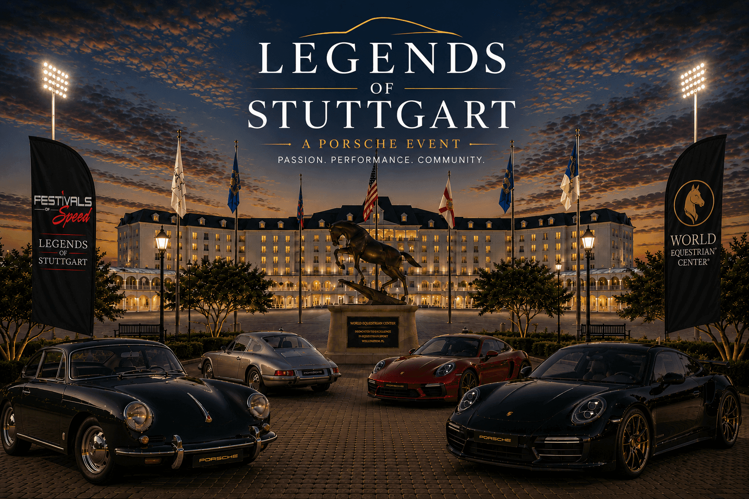 Festivals of Speed – Legends of Stuttgart Porsche Event