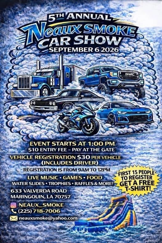 5th Annual Neaux Smoke Car Show
