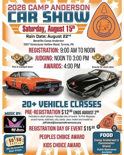 2026 Camp Anderson Car Show