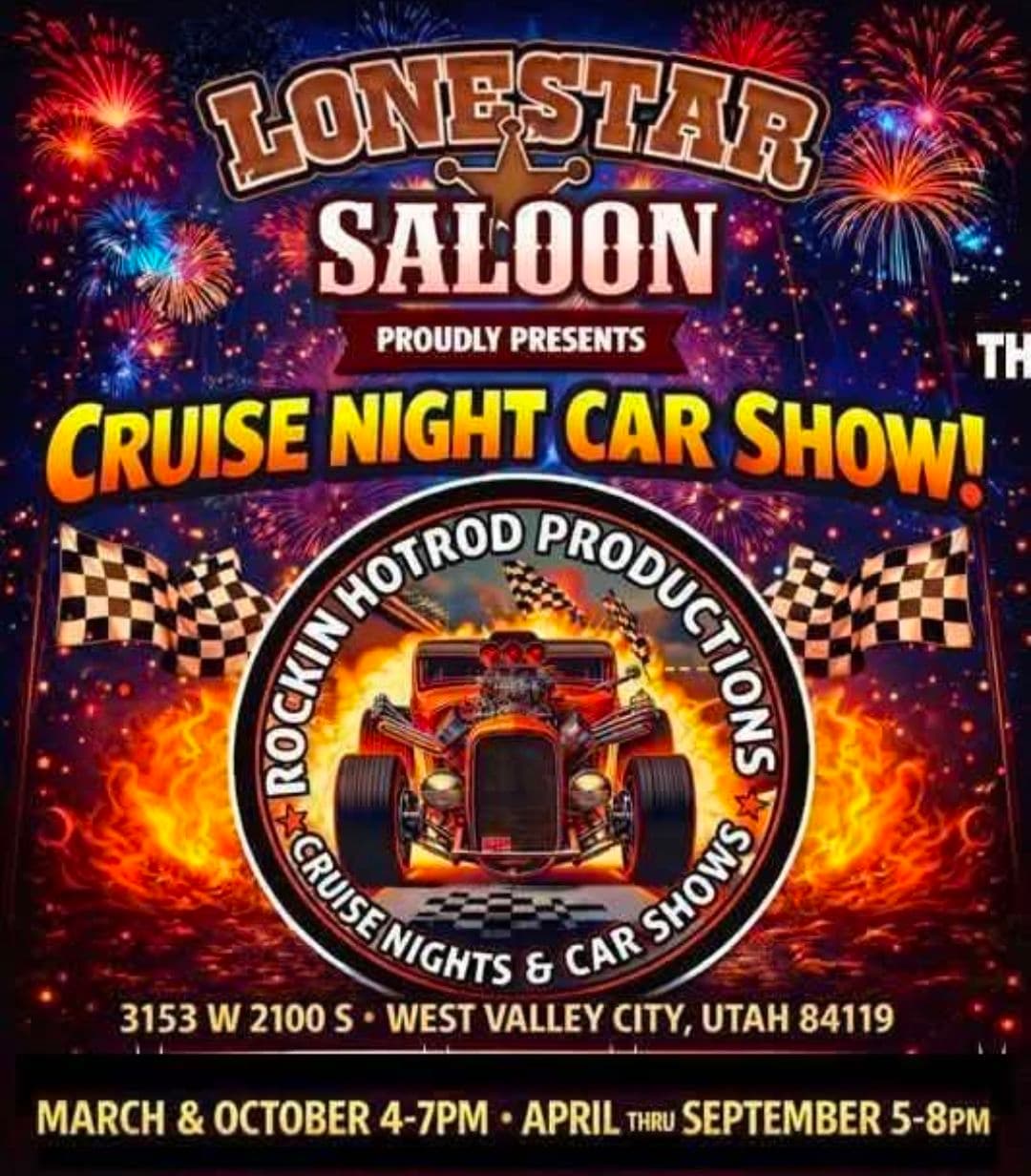 Lonestar Saloon Proudly Presents The Cruise Night Car Show!