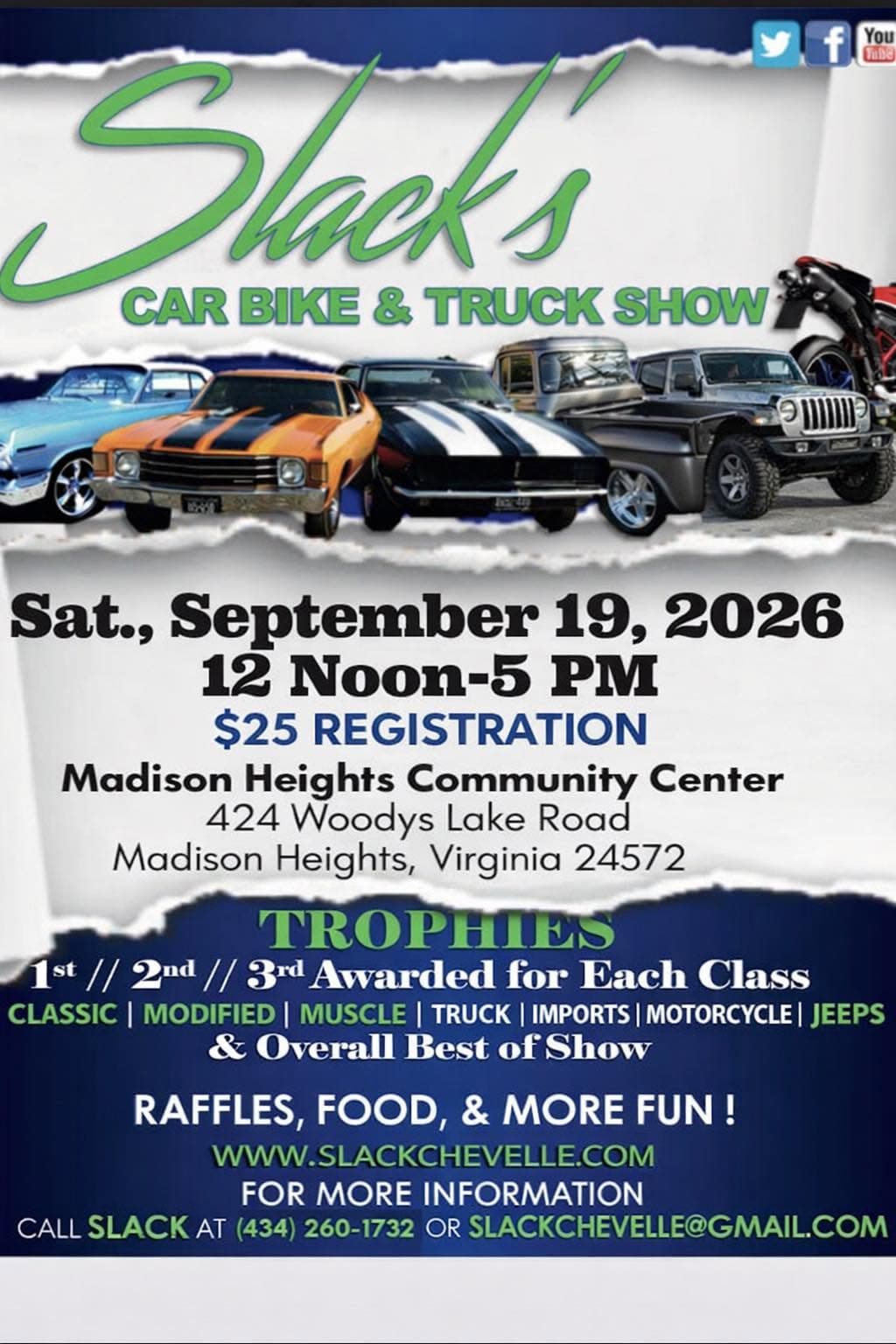 Slack's Car, Bike & Truck Show