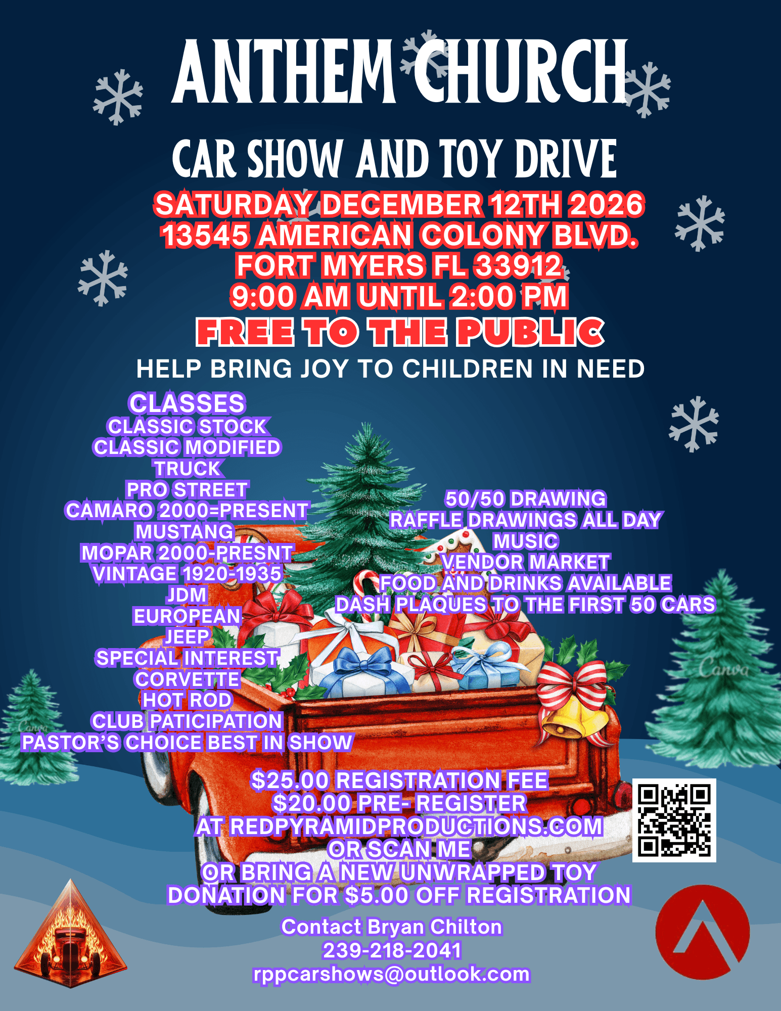 Anthem Church Car Show & Toy Drive