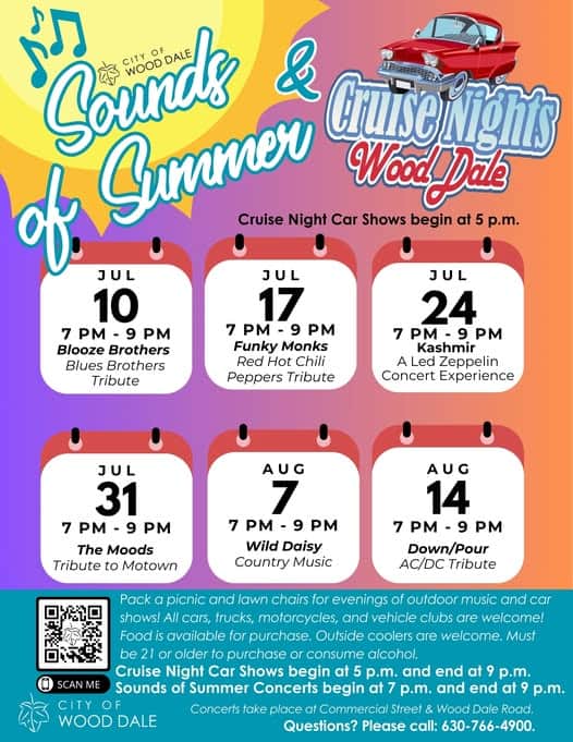 Sounds Of Summer & Cruise Nights Wood Dale
