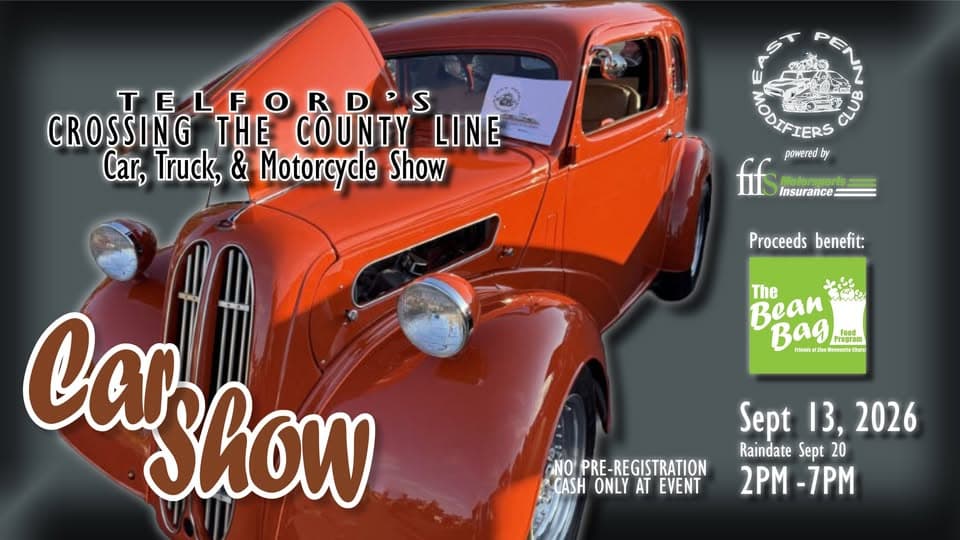 Telford's Crossing the County Line Car Show