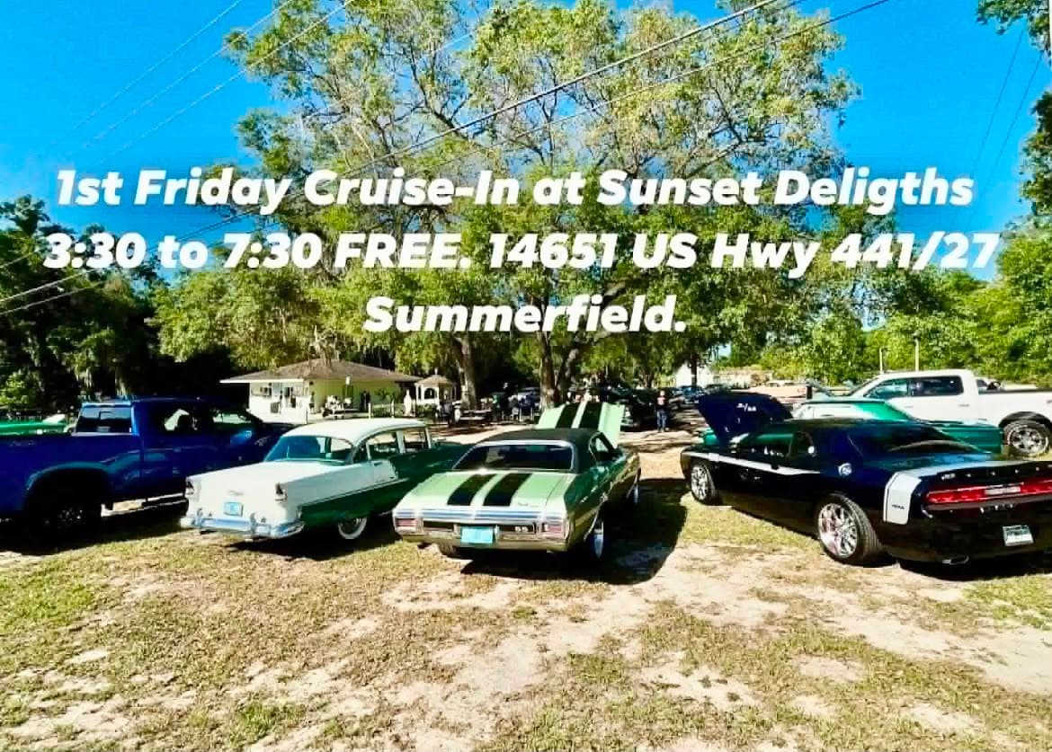 1st Friday Cruise-In at Sunset Delights