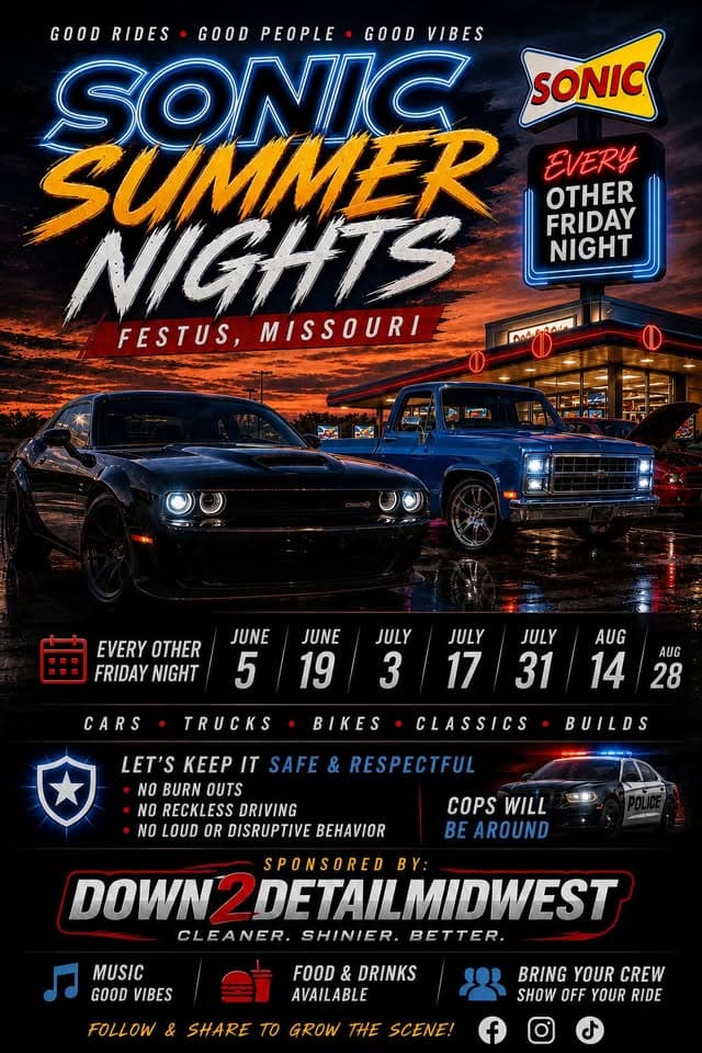Sonic Summer Nightz Starts @ 6:00 PM