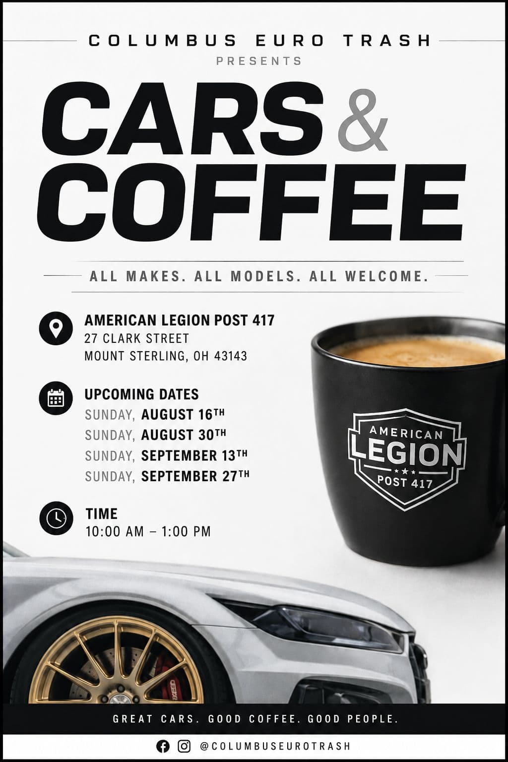 Columbus Euro Trash Cars & Coffee