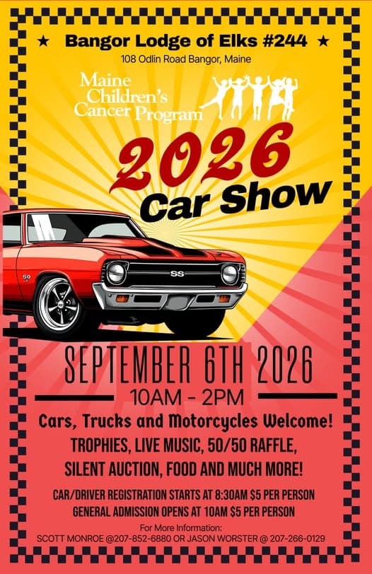 Bangor Lodge of Elks #244 Car Show
