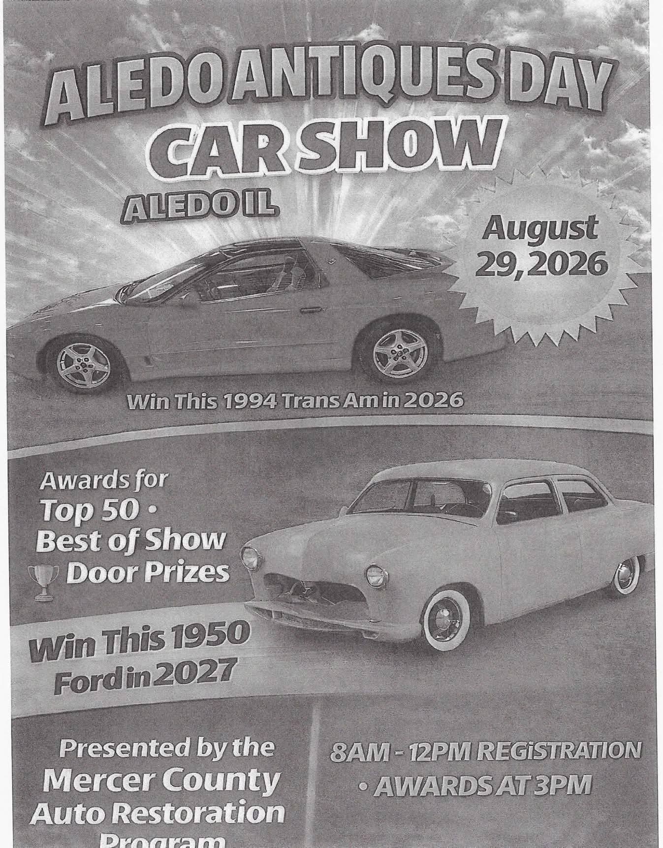 Aledo Antiques Day Car Show