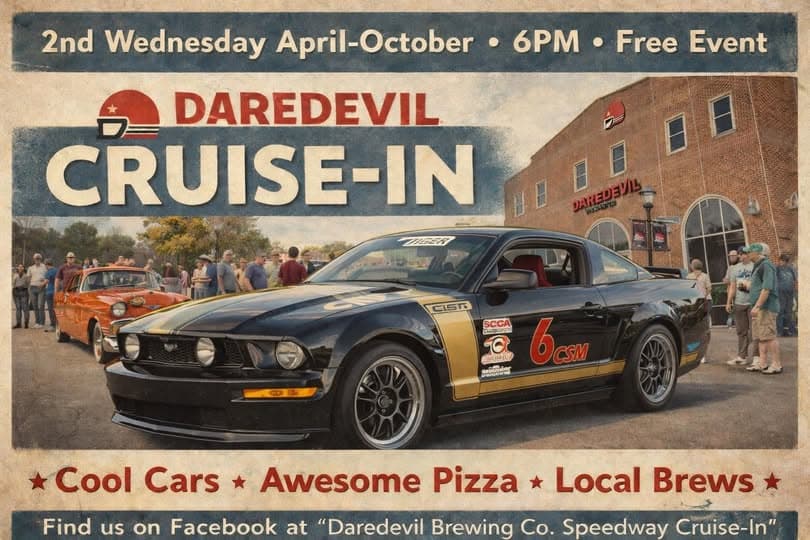 Daredevil Brewing Co. Speedway Cruise-In