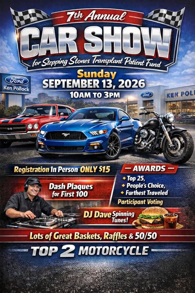 Stepping Stones Annual Car, Truck and Bike Show