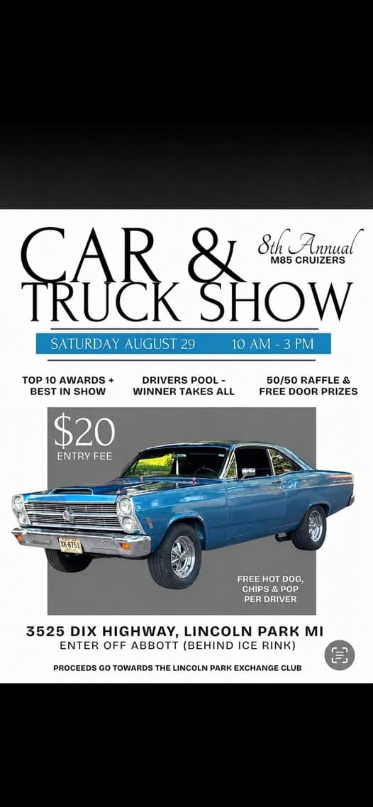 M85 Cruizers 8th Annual Car & Truck Show