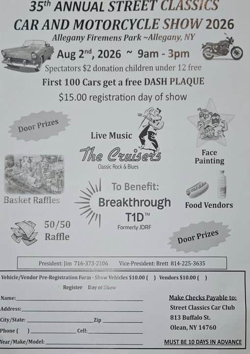 35th Annual Street Classics Car And Motorcycle Show