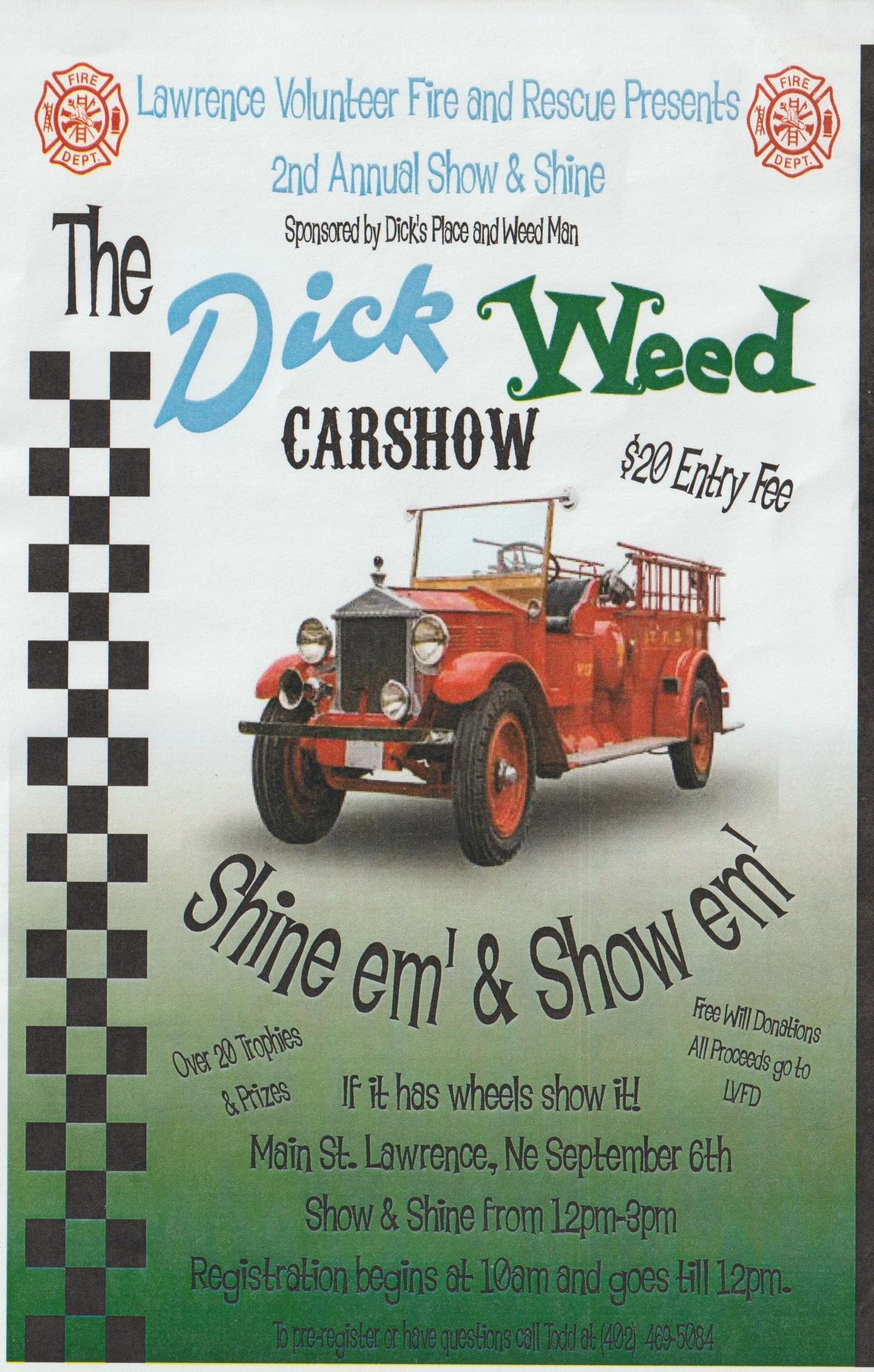 Dick - Weed Car Show - Lawrence