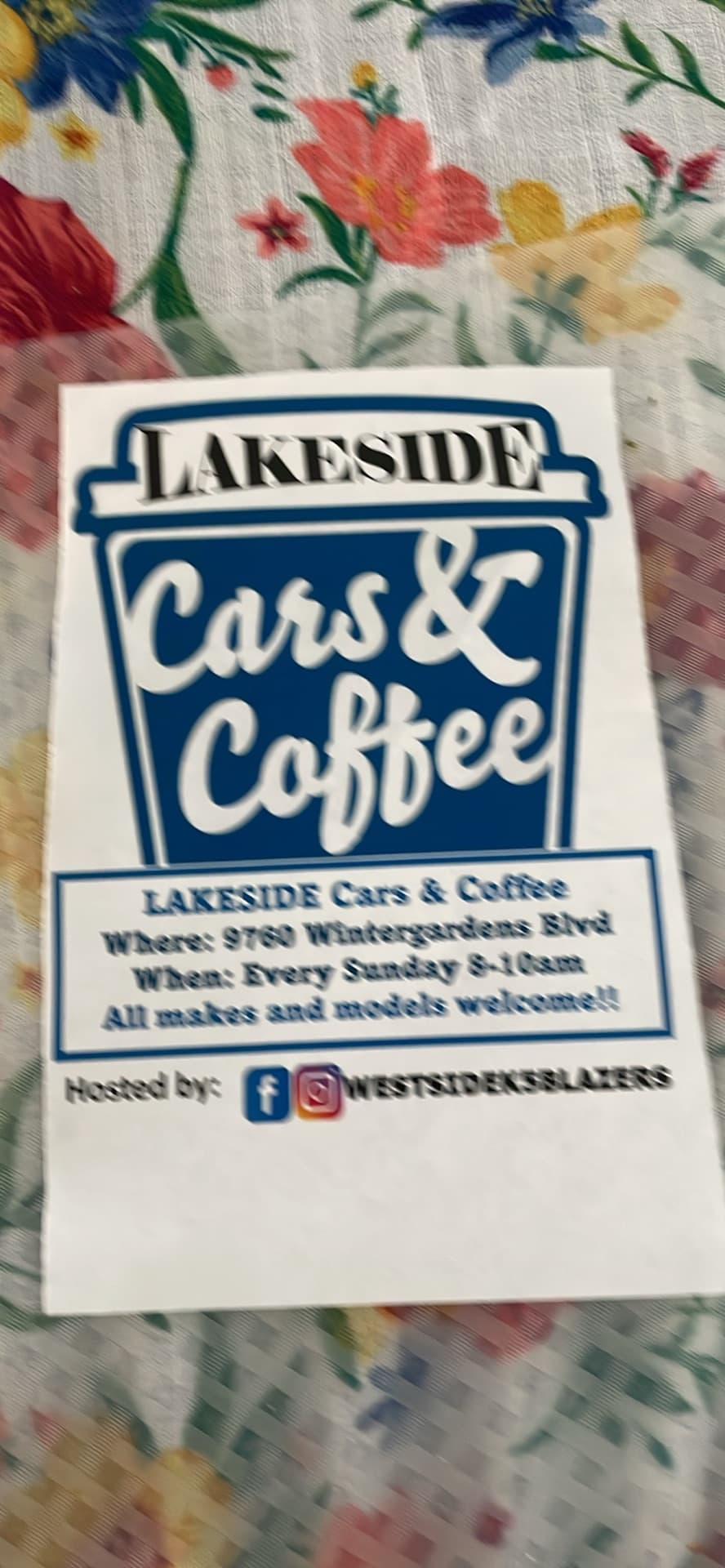 Lakeside Cars & Coffee