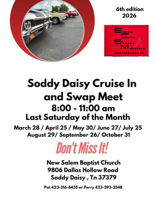 Soddy Daisy Cruise IN & Swap Meet