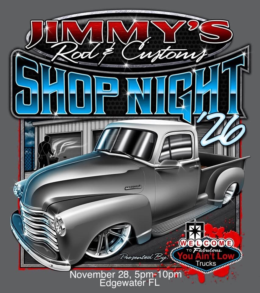 Jimmy’s Rod n Customs 7th annual Shop Night 2026