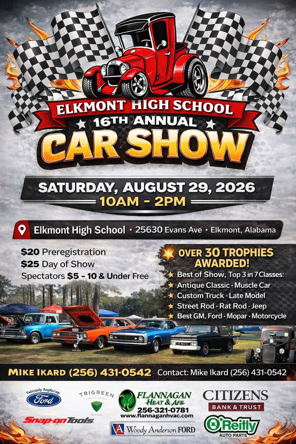 Elkmont High School 16th Annual Car Show